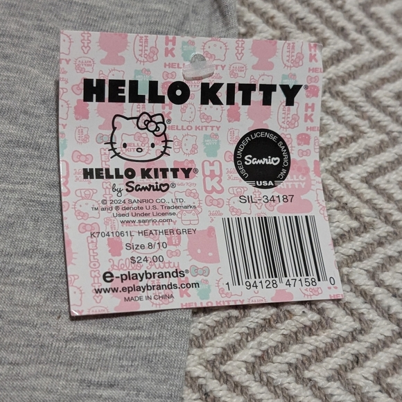 Hello Kitty Gray Kids T-Shirt - Picture 4 of 5